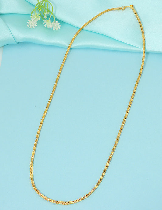 Designer Gold Polish Thali Chain