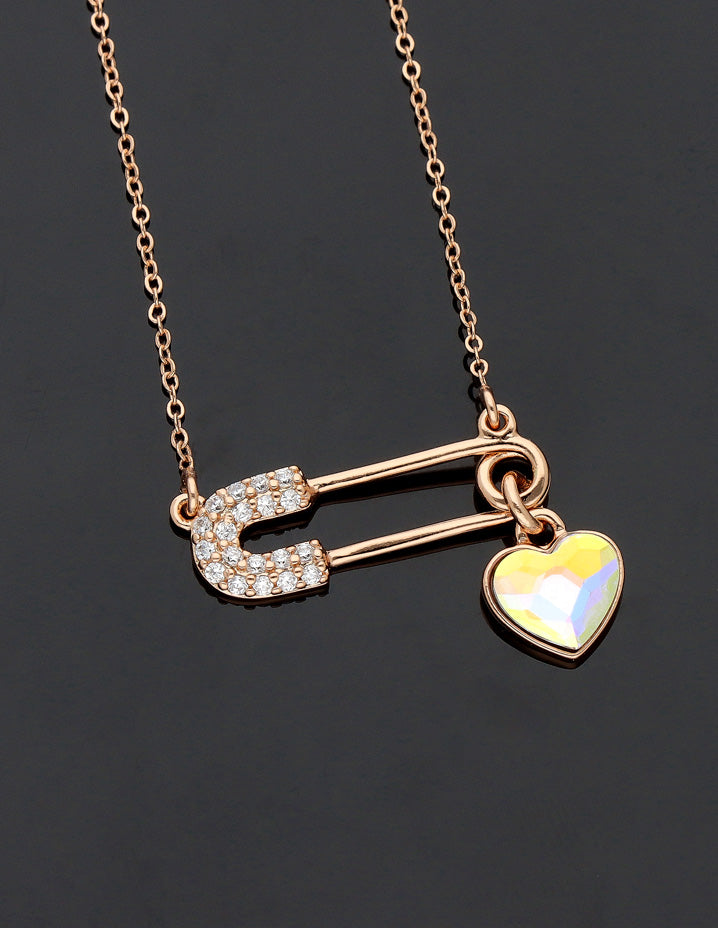 Swarovski Crystal Chain Pendant