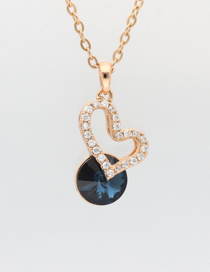 Swarovski Crystal Chain Pendant