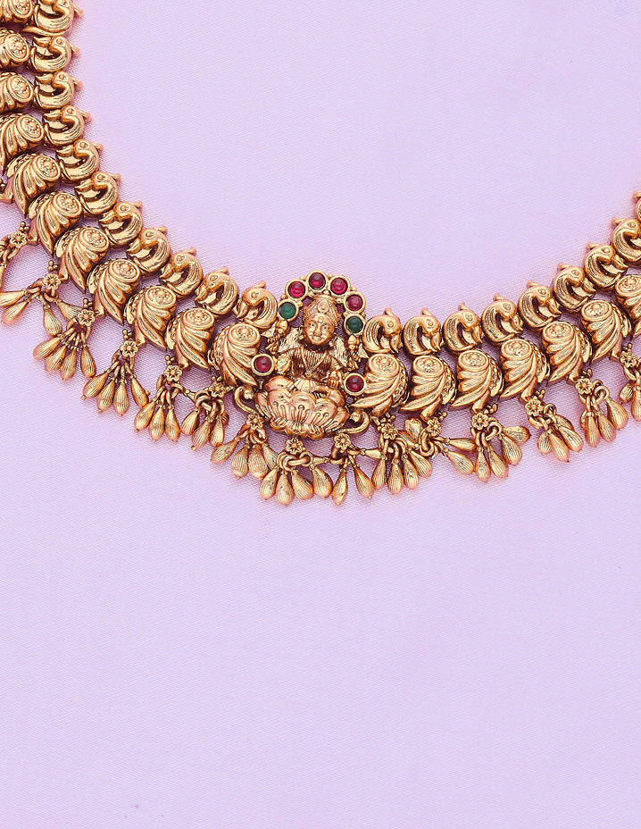 Designer Matt Lakshmi Devi Long Haaram