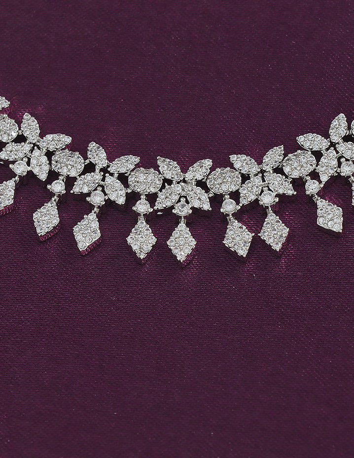 Designer Zirconia Elegance Necklace Set