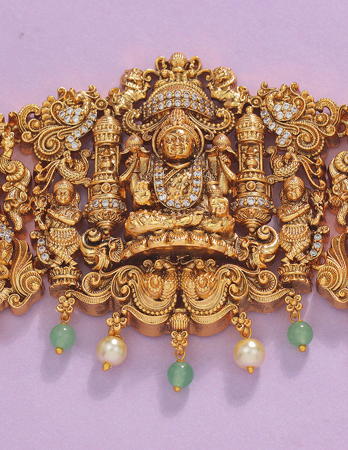 Designer Matt Lakshmi Devi Chain Vaddanam