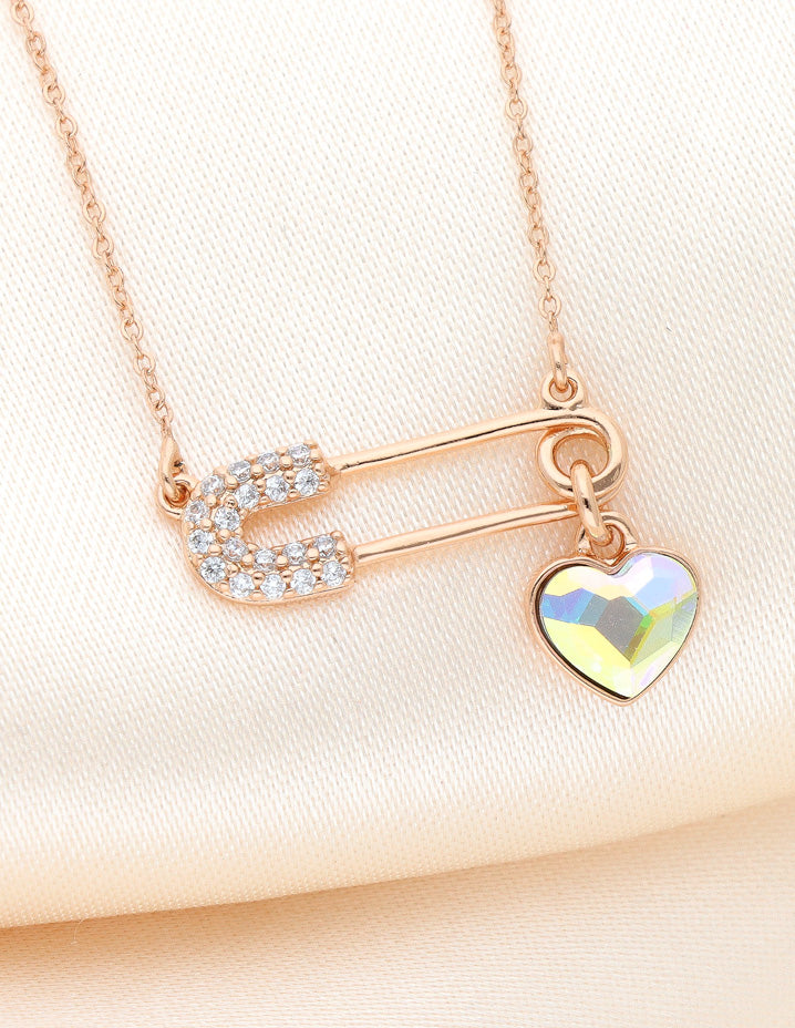 Swarovski Crystal Chain Pendant