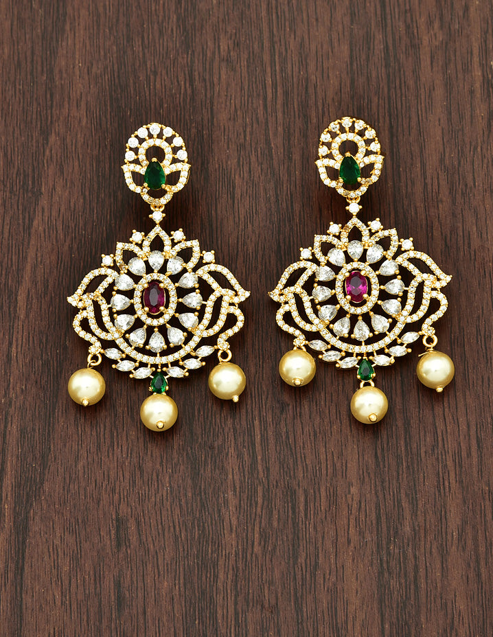 Zirconia Designer Necklace Set