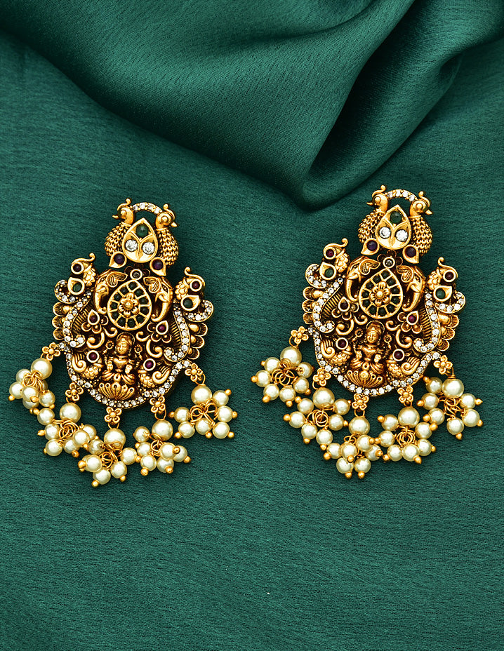 Antique Lakshmi Devi Grand Wedding Long Haaram