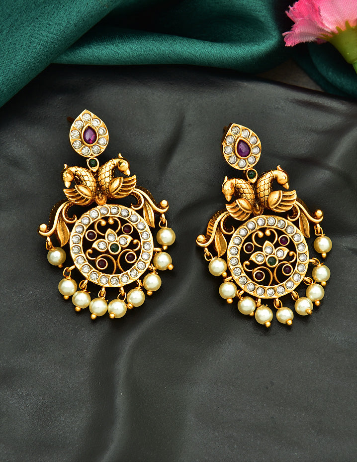 Antique Zirconia Necklace Set 127936