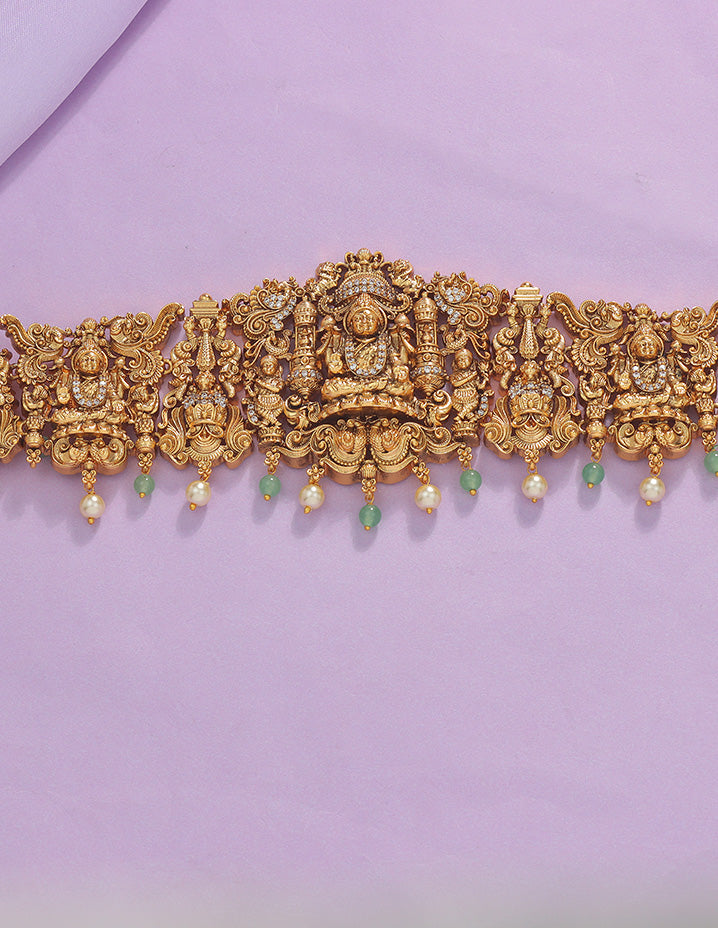 Designer Matt Lakshmi Devi Chain Vaddanam