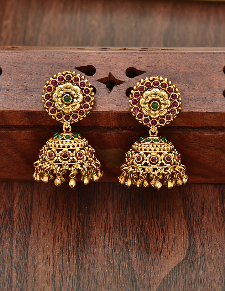 Peacock Desinger Antique Necklace Set 127422