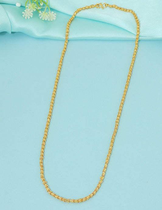 Designer Gold Polish Thali Chain