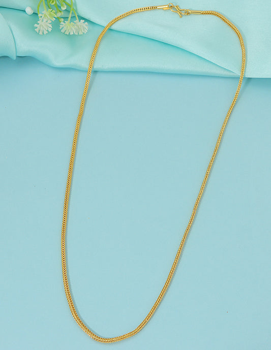 Designer Gold Polish Thali Chain