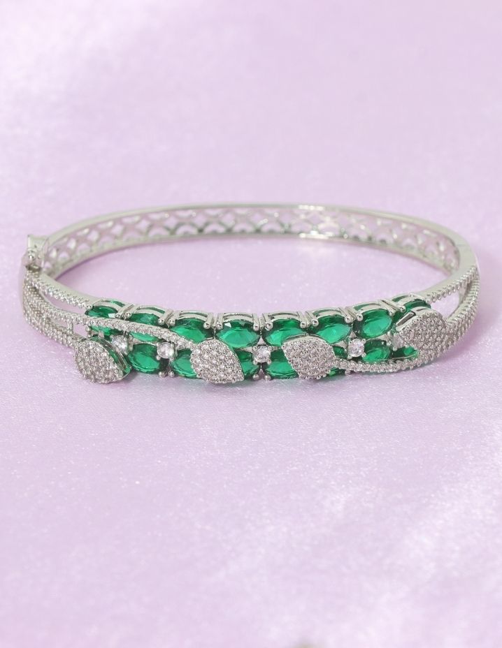 Designer Zirconia Rhodhium Bracelet ZBLT11578