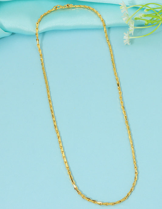 Designer Gold Polish Thali Chain