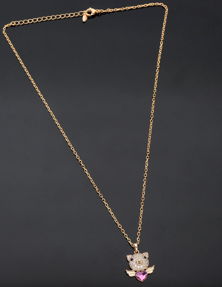 Swarovski Crystal Chain Pendant