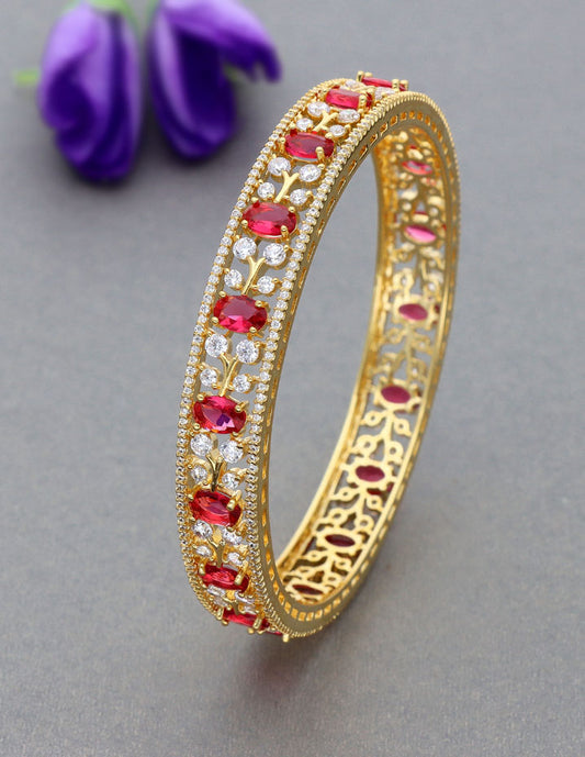 Designer Zirconia Kada Bangle