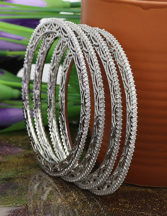 Designer Zirconia Bangles