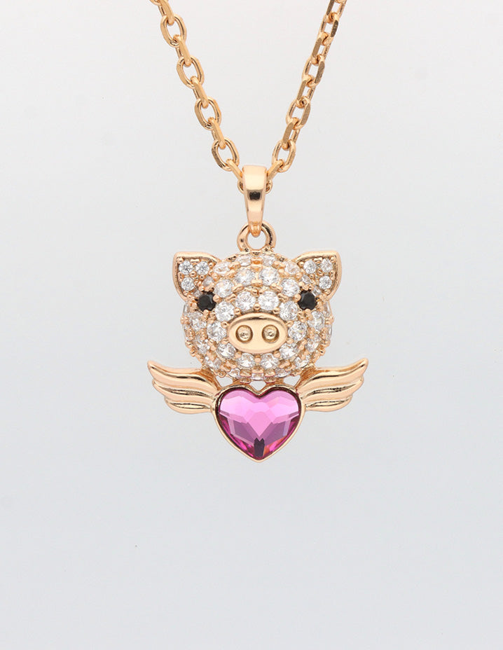 Swarovski Crystal Chain Pendant