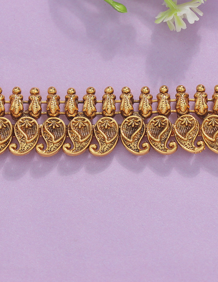 Designer Mango Shape Chain Vaddanam