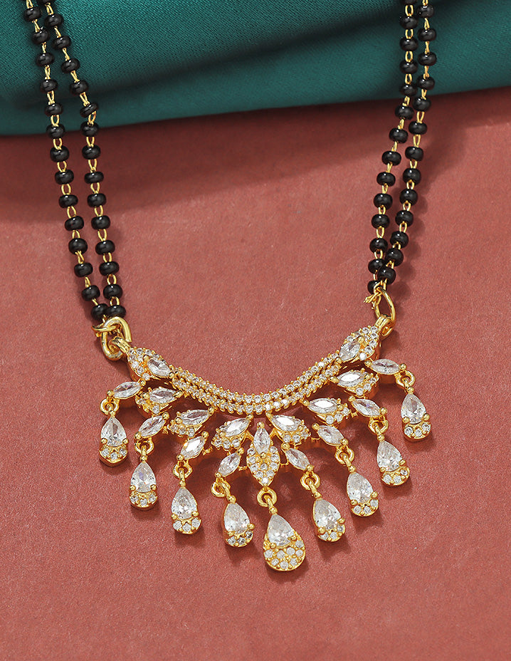 Designer Black Beads Mangalsutra