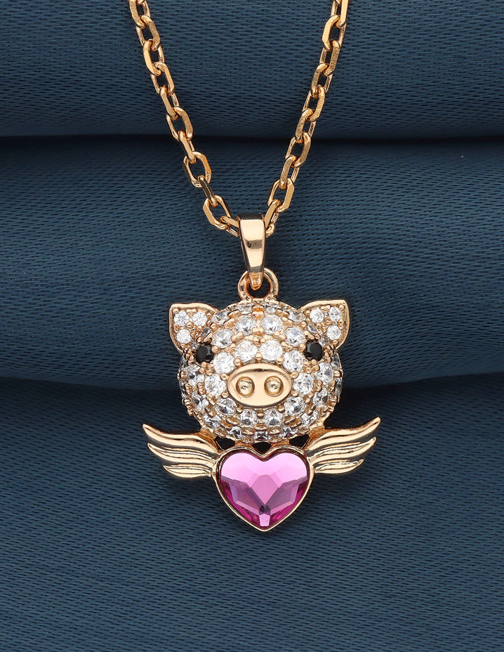 Swarovski Crystal Chain Pendant