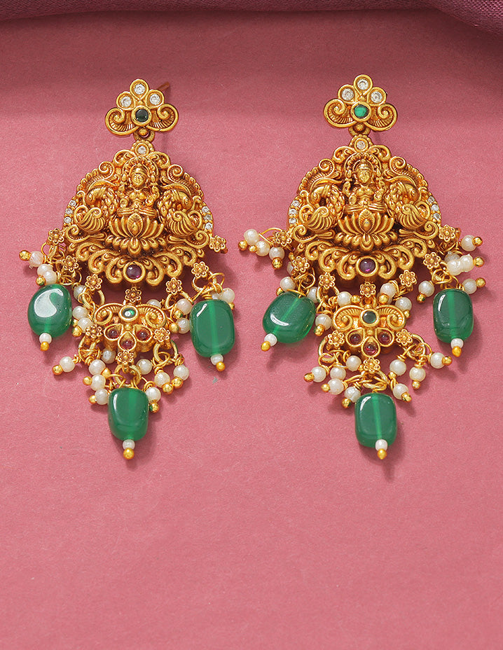 Designer Lakshmi Devi Necklace Set