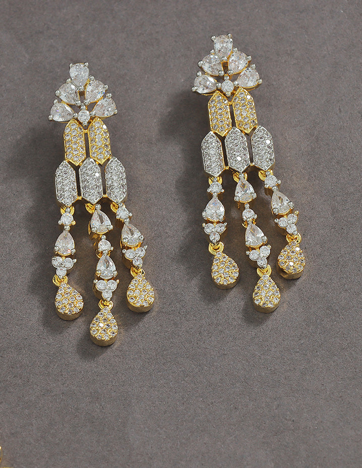 Designer Zirconia Elegance Necklace Set