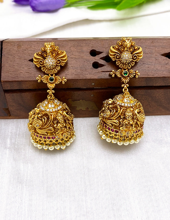 Antique Lakshmi Devi Grand Wedding Long Haaram