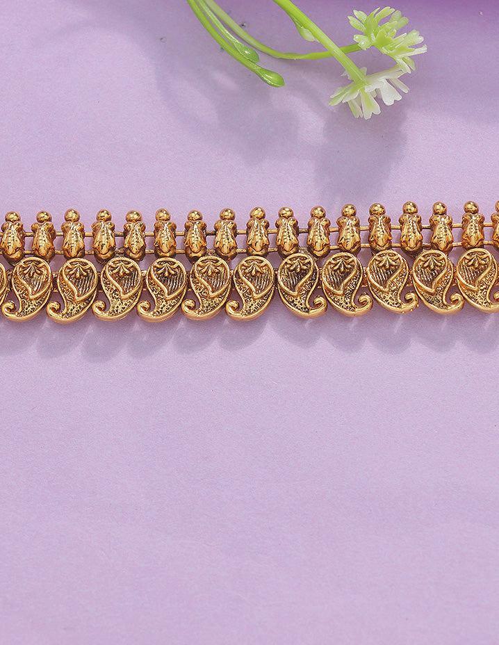 Designer Mango Shape Chain Vaddanam