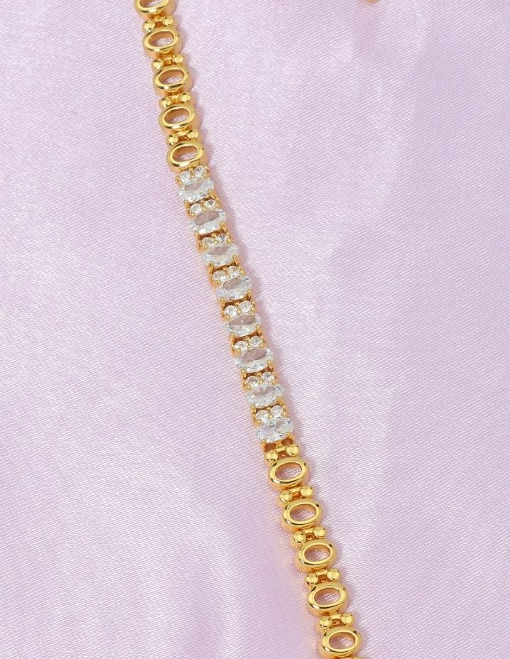 Designer Gold Chain Bracelet ZBLT10887