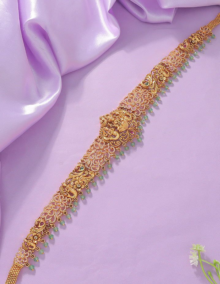 Designer Zirconia Matt Chain Vaddanam