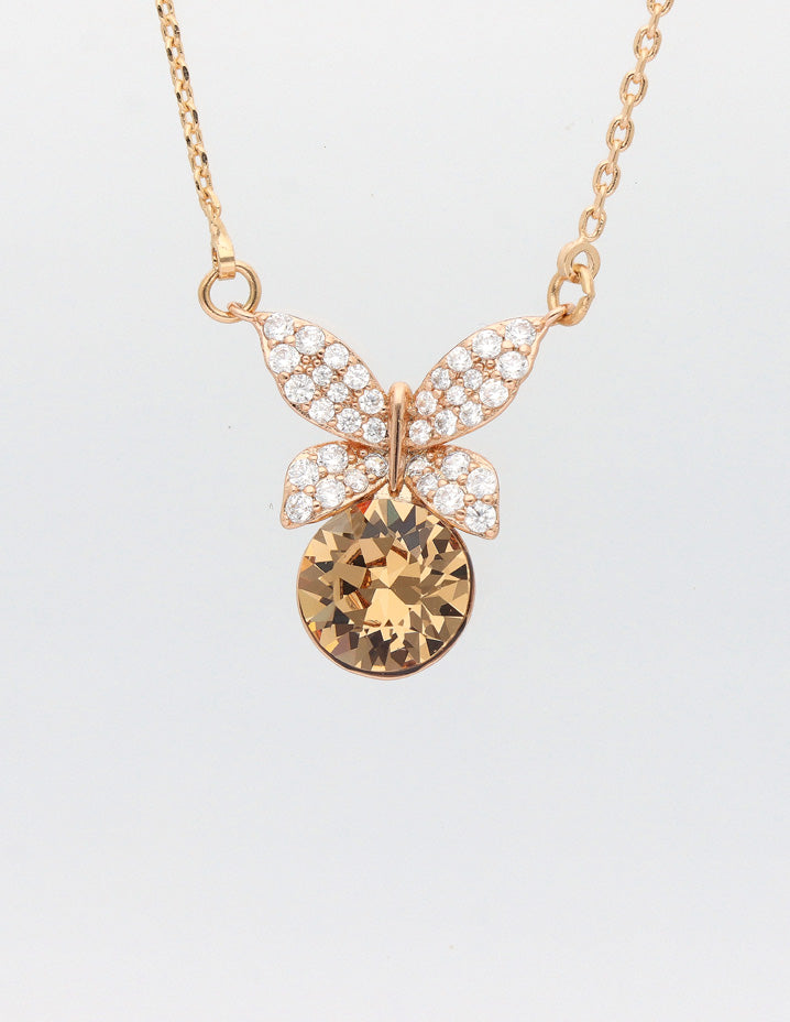 Swarovski Crystal Chain Pendant