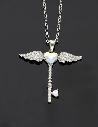 Swarovski Crystal Flying Key Chain Pendant