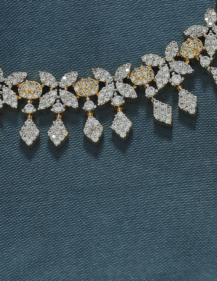 Designer Zirconia Elegance Necklace Set