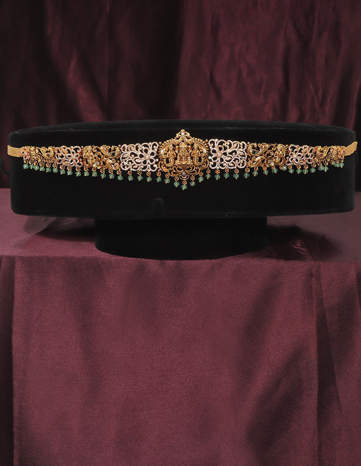 Designer Zirconia Matt Chain Vaddanam