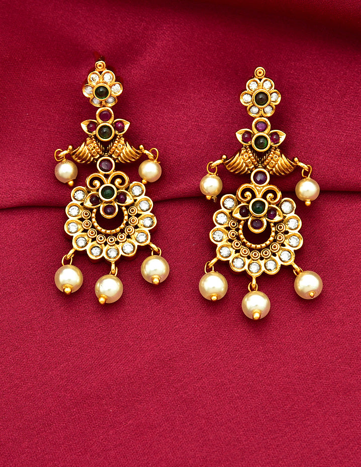 Antique Zirconia Necklace Set 127956