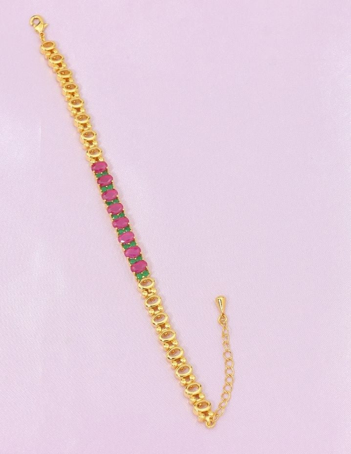 Designer Gold Chain Bracelet ZBLT10887