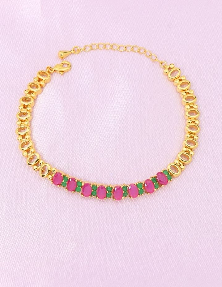 Designer Gold Chain Bracelet ZBLT10887