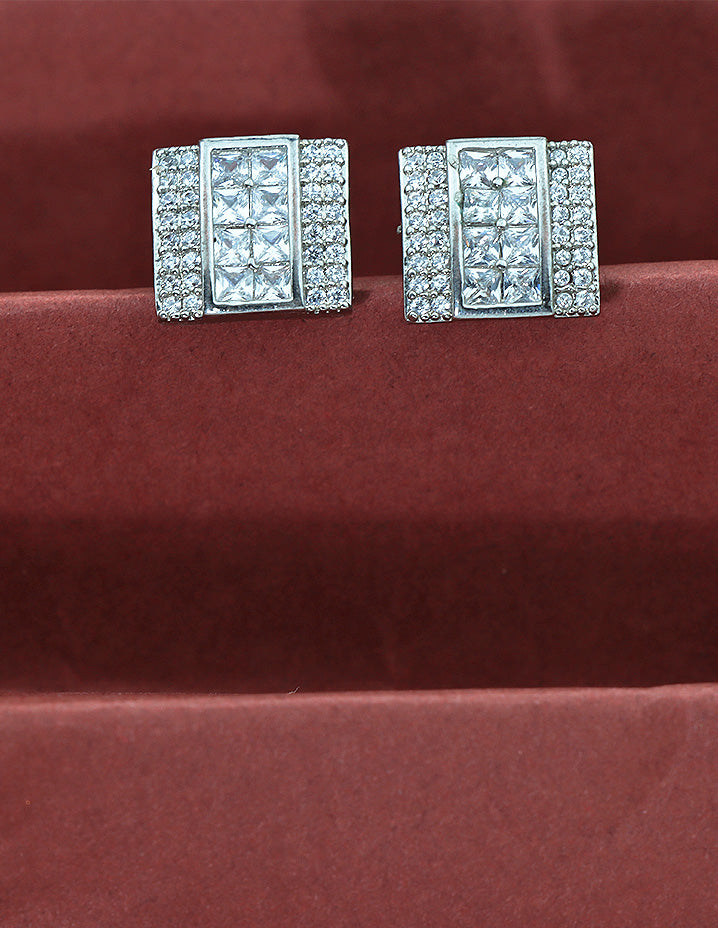 Designer Zirconia Stud Earrings