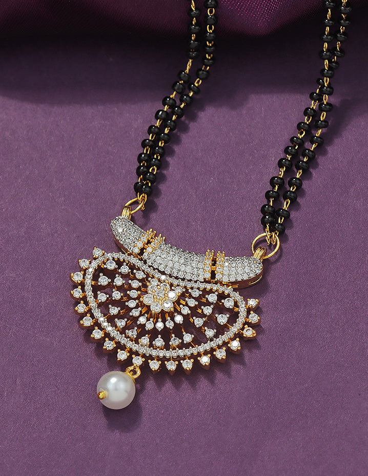 Designer Black Beads Mangalsutra