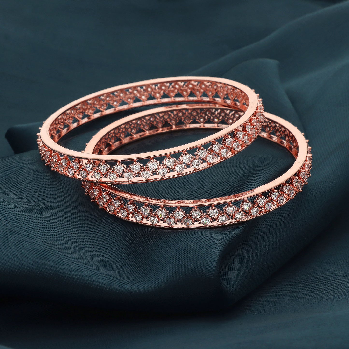 Zirconia Bangles ZBGL10829