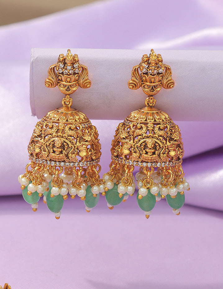 Designer Lakshmi Devi Grand Wedding Haaram Set