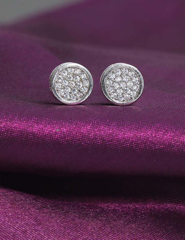 Designer Zirconia Stud Earrings