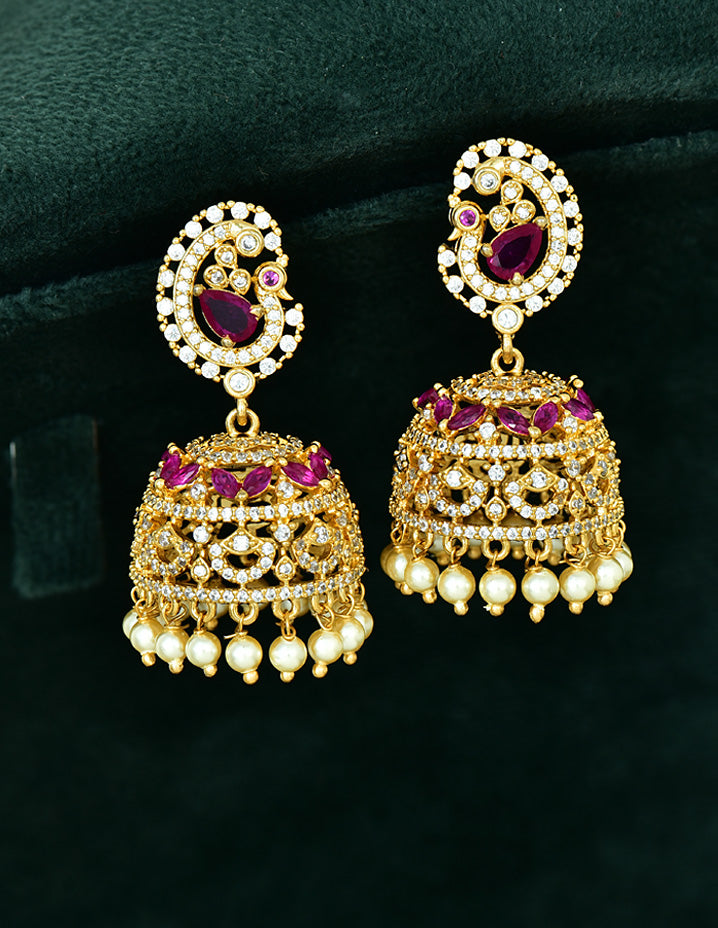 Designer Jhumka Earrings