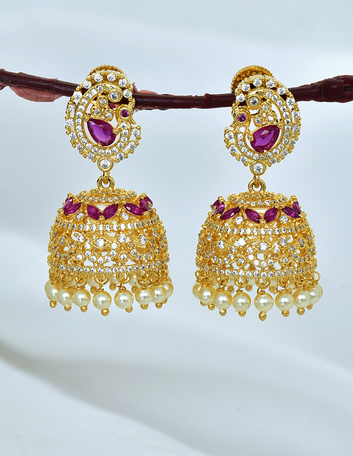 Designer Jhumka Earrings