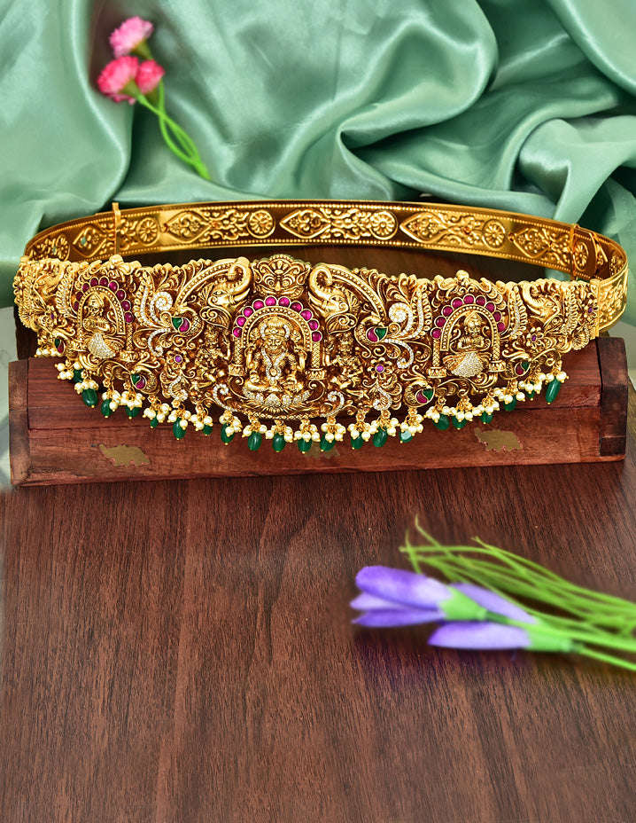 Antique Lakshmi Devi Belt Vaddanam