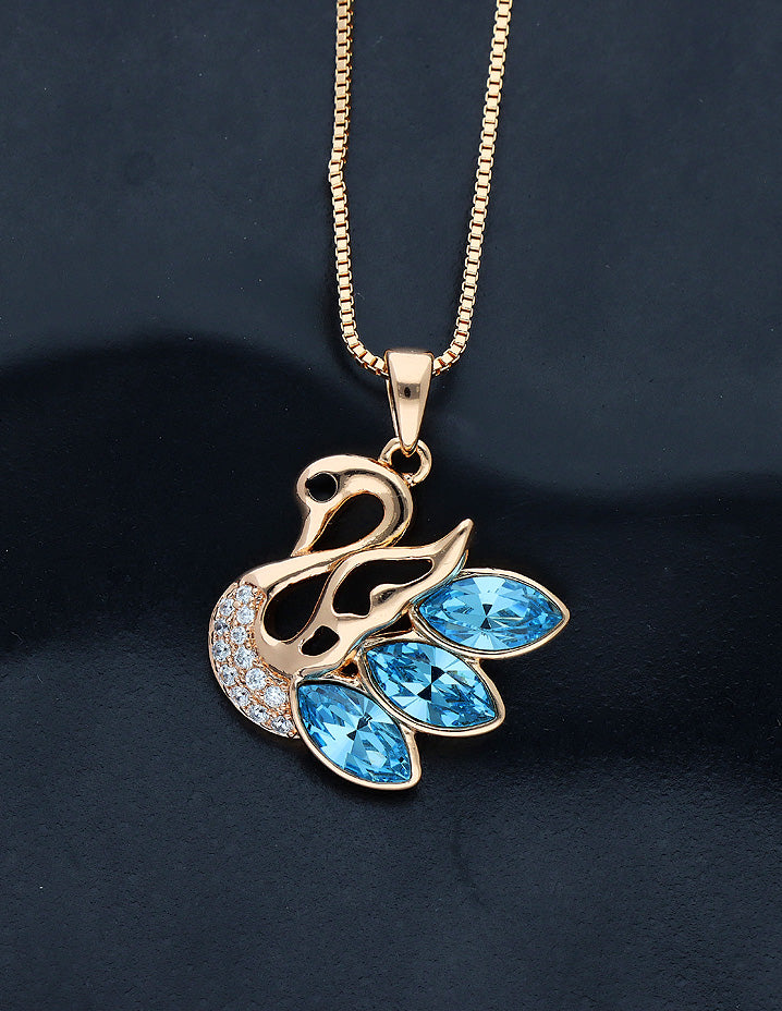 Swarovski Crystal Chain Pendant