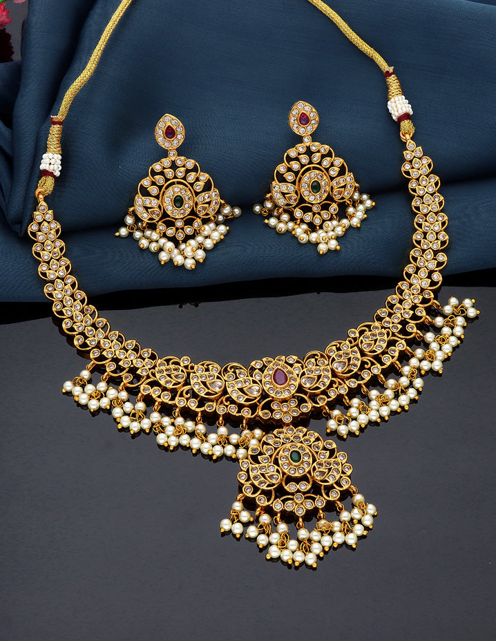 Antique Guttapusalu Necklace Set 127989