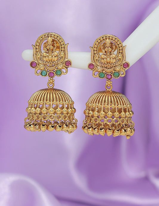 Designer Matt Kempu Jhumka Earrings