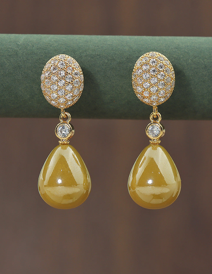 Designer Zirconia IMP Earrings