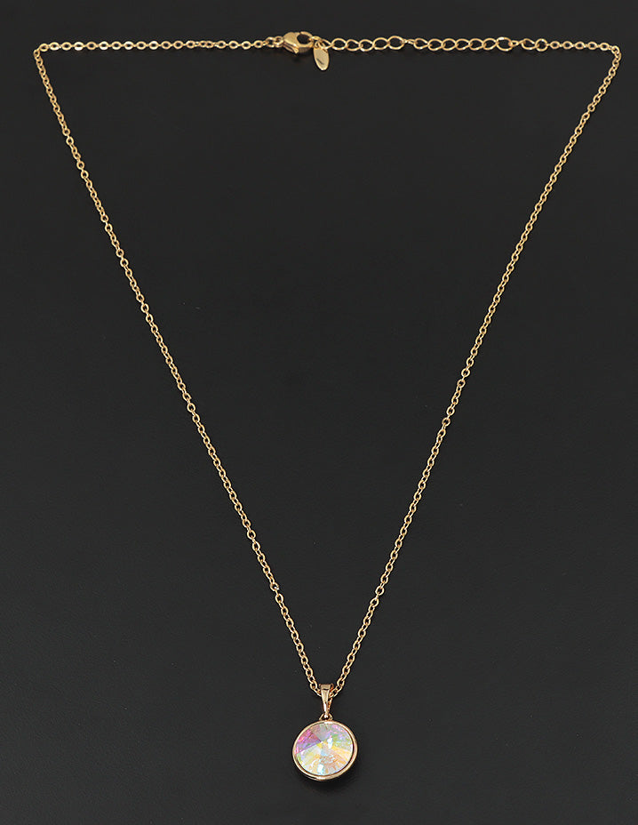 Designer Swarovski Crystal Chain Pendant