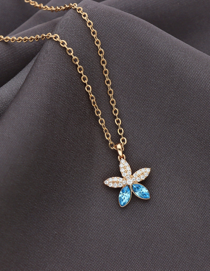 Swarovski Crystal Chain Pendant